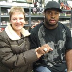 Barry Cofield with Super Bowl Ring