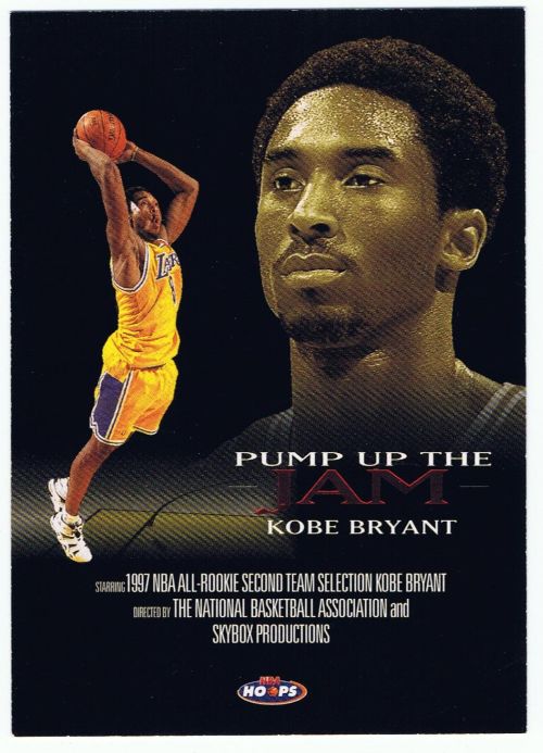 Bryant Kobe 1998 99 Hoops Pump Up The Jam RK Sports Promotions