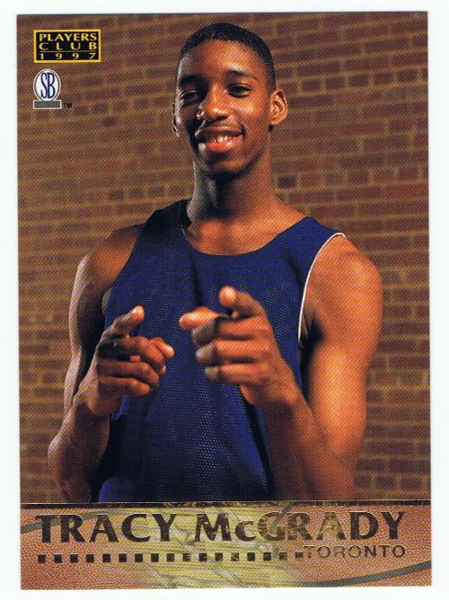 McGrady, Tracy 1997 Score Board Players Club Rookie
