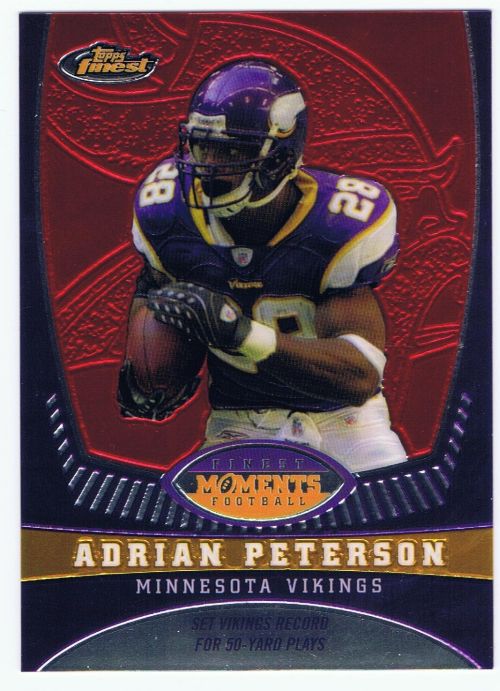 Peterson, Adrian 2008 Finest Adrian Peterson Finest ...
