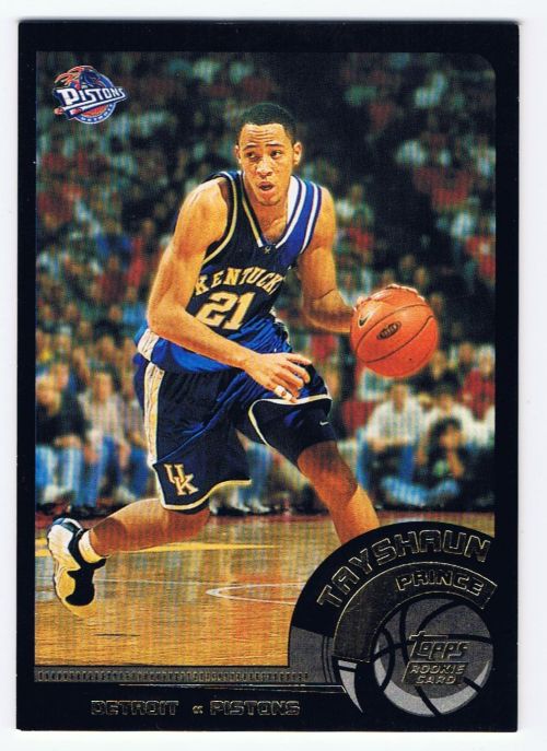 Prince, Tayshaun 2002-03 Topps Black Rookie