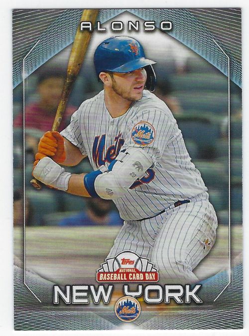Alonso, Pete 2020 Topps National Baseball Card Day Bonus | RK Sports