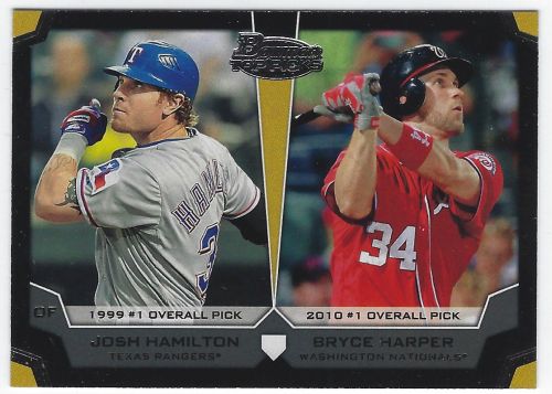 Harper/Hamilton 2012 Bowman Draft Dual Top 10 Picks | RK Sports Promotions