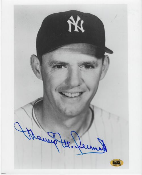 Mickey McDermott Autographed 8x10 Photo | RK Sports Promotions